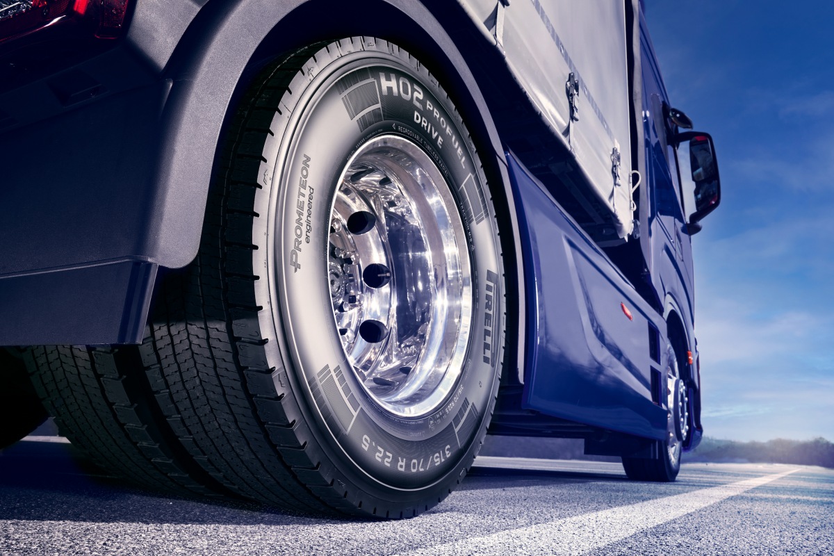 Opony ciężarowe Pirelli - ciągnik